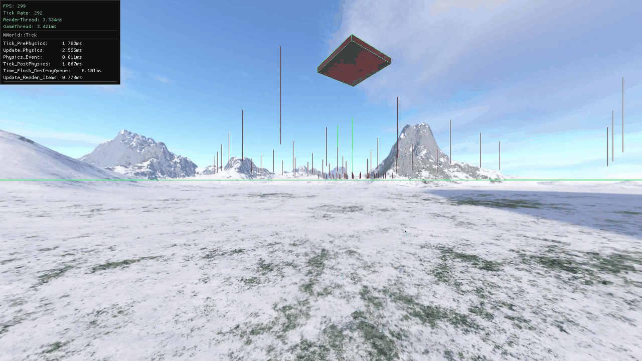 1. Projects/펄어비스 인턴/4주차/__Attachments/투사체 충돌(버그).gif